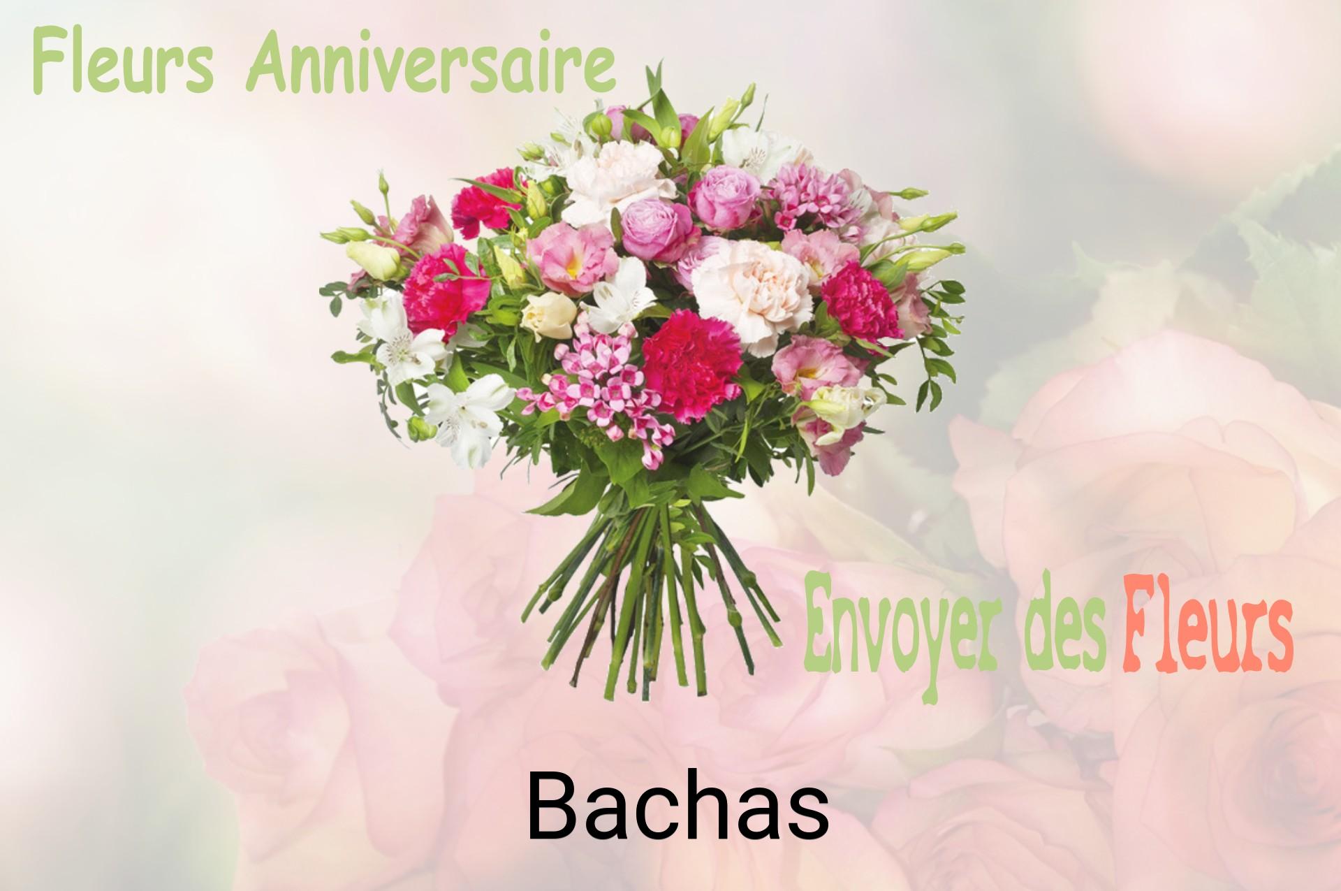 Bouquet de fleurs d’anniversaire livré à Bachas