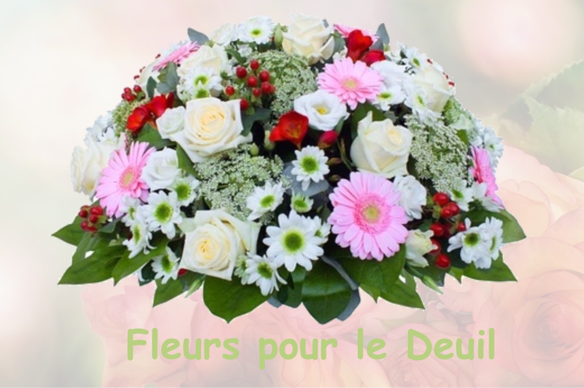 fleurs deuil BACHAS